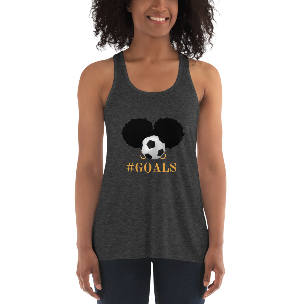 #Goals Racerback Tank