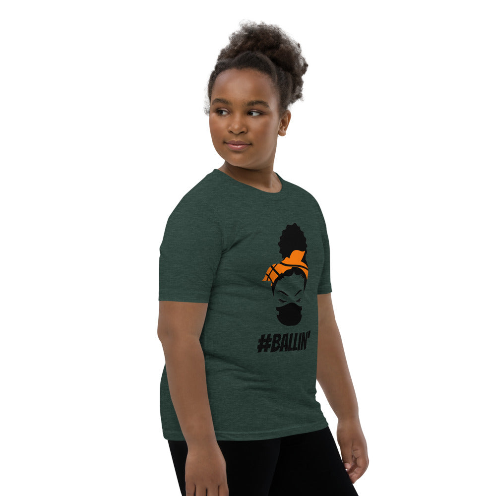 #Ballin’ Youth Short Sleeve T-Shirt