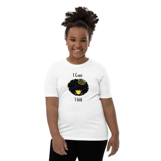 I Can, I Will Youth Short Sleeve T-Shirt